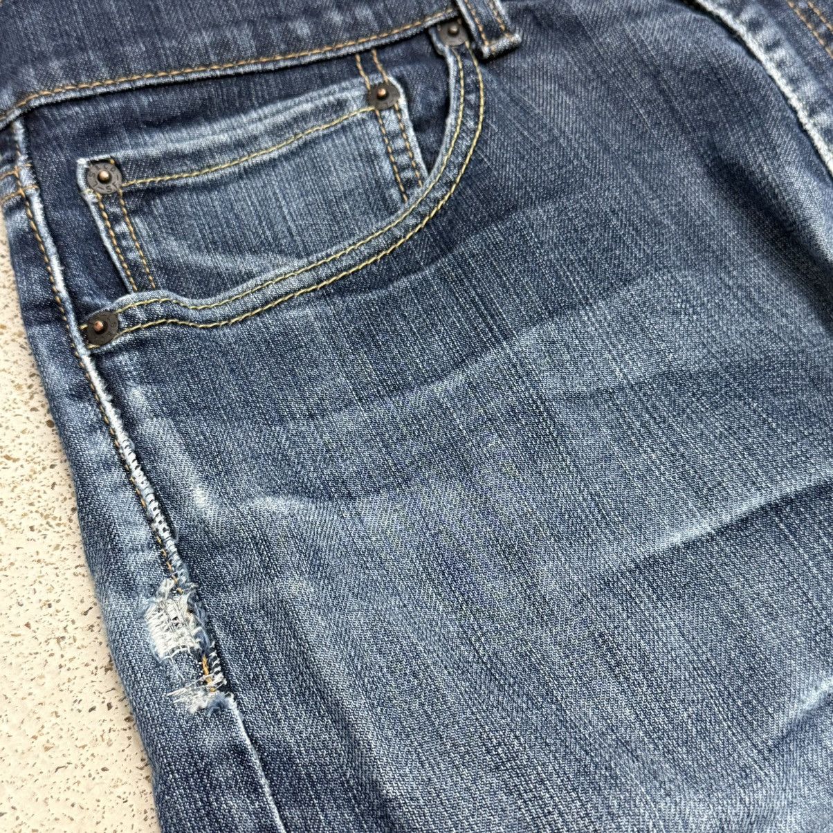 Levi's Levis 505 Modern Whisker Distressed Denim Pants Size US 34 / EU 50 - 8 Thumbnail