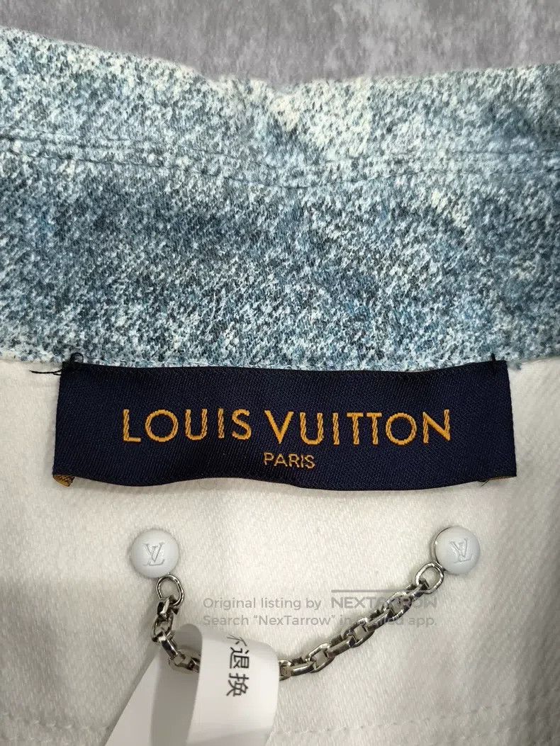 Louis Vuitton Louis Vuitton Starry Sky Gradient Denim Work Jacket Size US XL / EU 56 / 4 - 4 Thumbnail