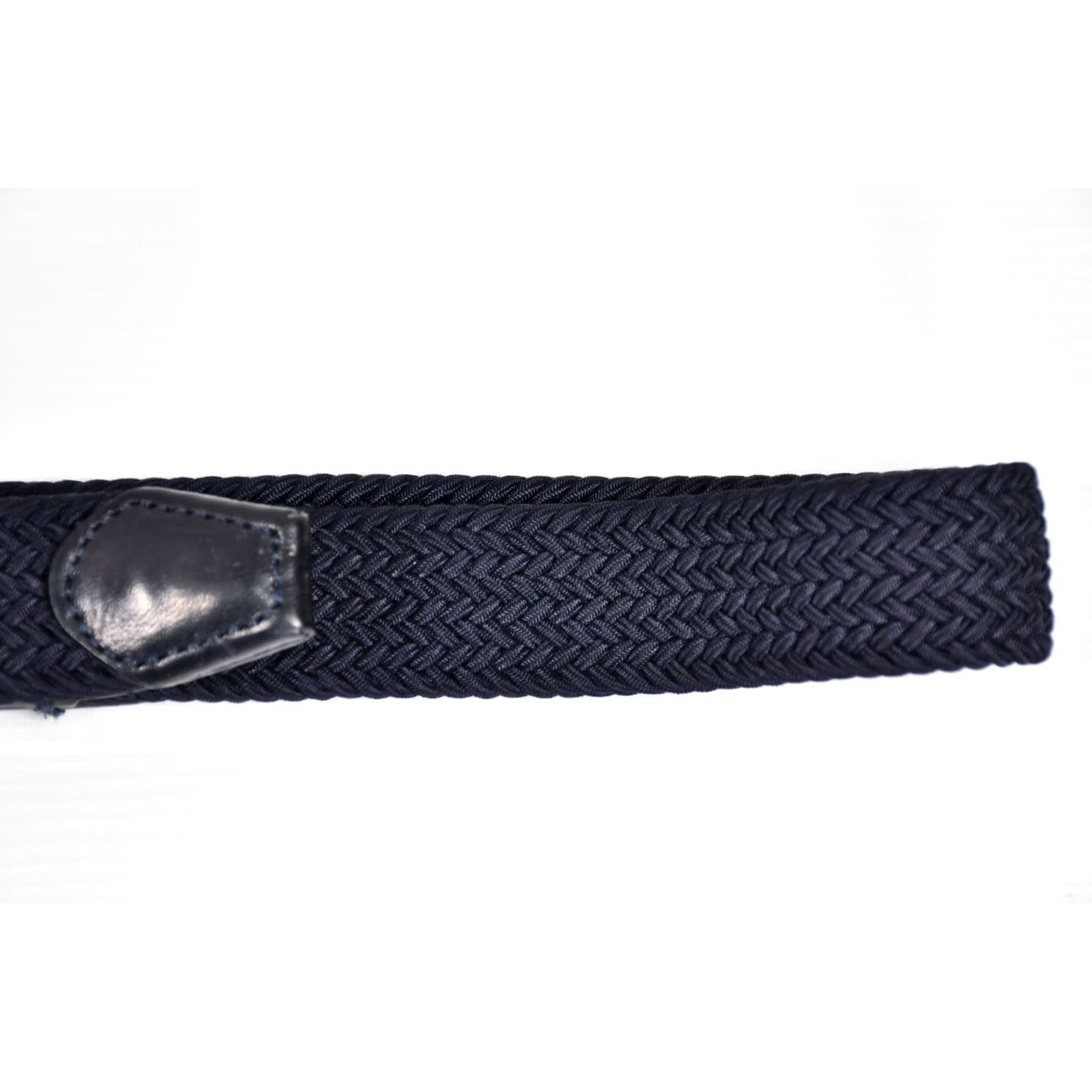 Vintage Gavazzeni Belt Men 85 CM Blue Elastic Woven Size 85 CM Regular New Without Tag 100% Genuine Size ONE SIZE - 3 Thumbnail