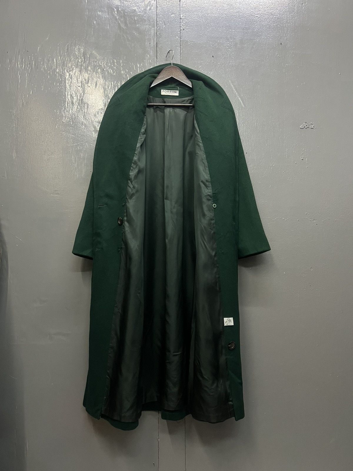 Other Forrani Pure Wool 100% Long Coat Made In USA Size US L / EU 52-54 / 3 - 5 Thumbnail