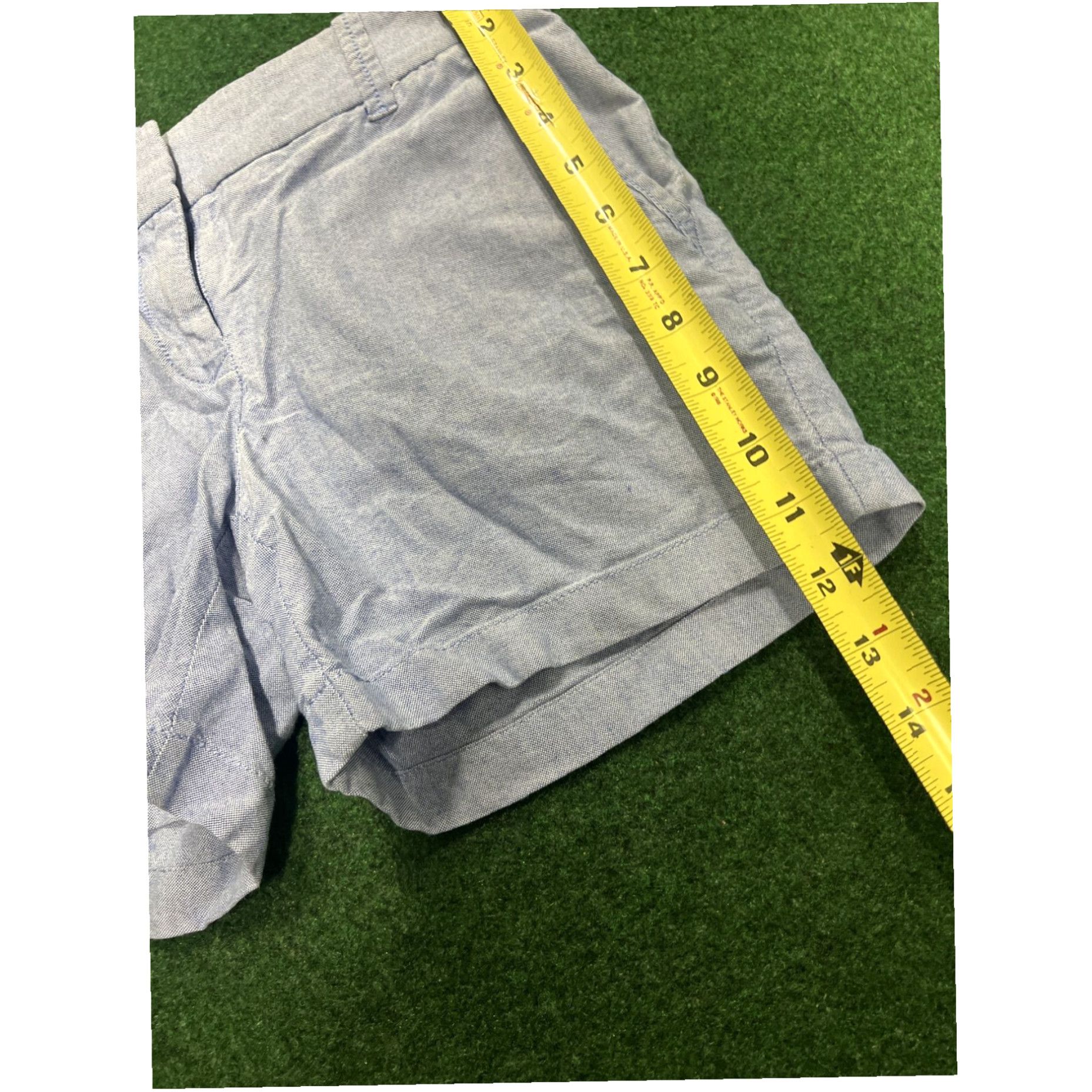 J.Crew J CREW FACTORY Womens City Fit Blue Shorts Size 00 PREPPY Summer Size 28" / US 6 / IT 42 - 7 Thumbnail