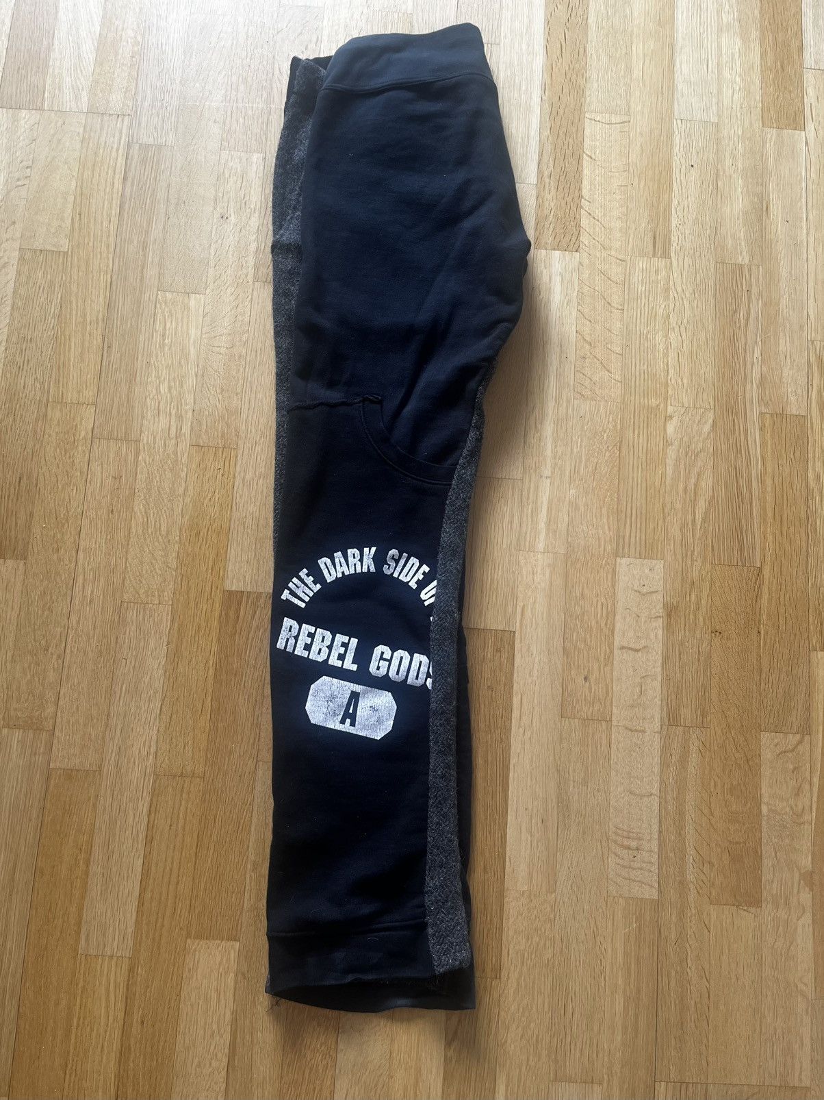 Undercover AW03 Paper Doll Undercover wool and sweatpants hybrid pants Size US 32 / EU 48 - 4 Thumbnail