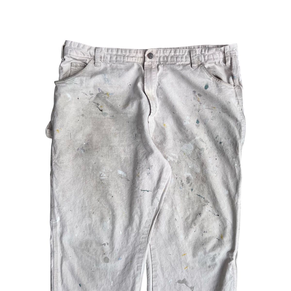 Dickies Vintage Off White Dickies Painter Pants Size 40 x 30 Size US 40 / EU 56 - 3 Thumbnail