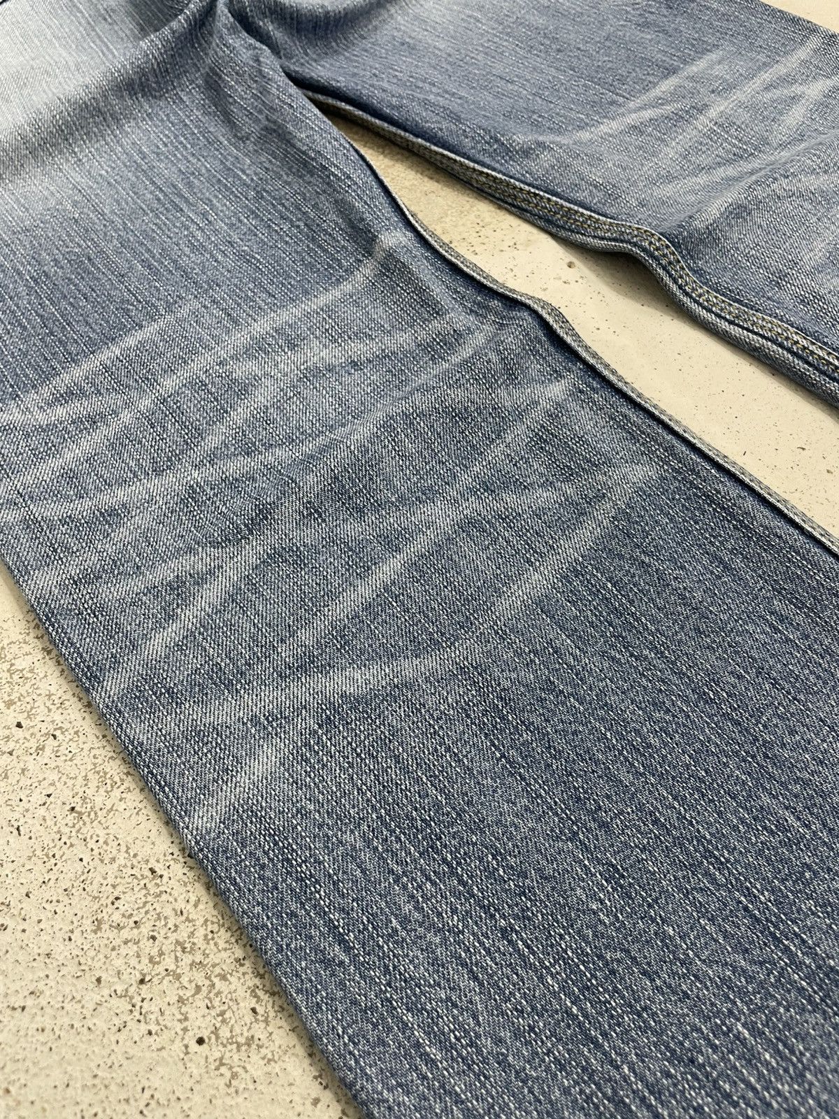 HIDEAWAYS × Nicole Club Hideaways Nicole Light Wash Whisker Y2K Design Size US 30 / EU 46 - 15 Thumbnail