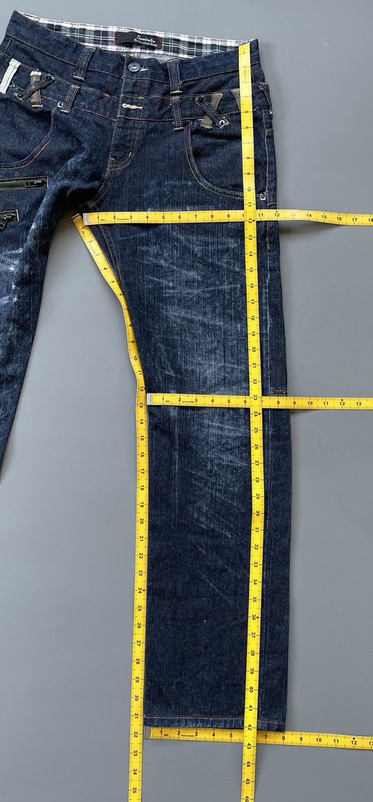 Hysteric Glamour Dominate Double Waist Jeans Size US 32 / EU 48 - 15 Thumbnail