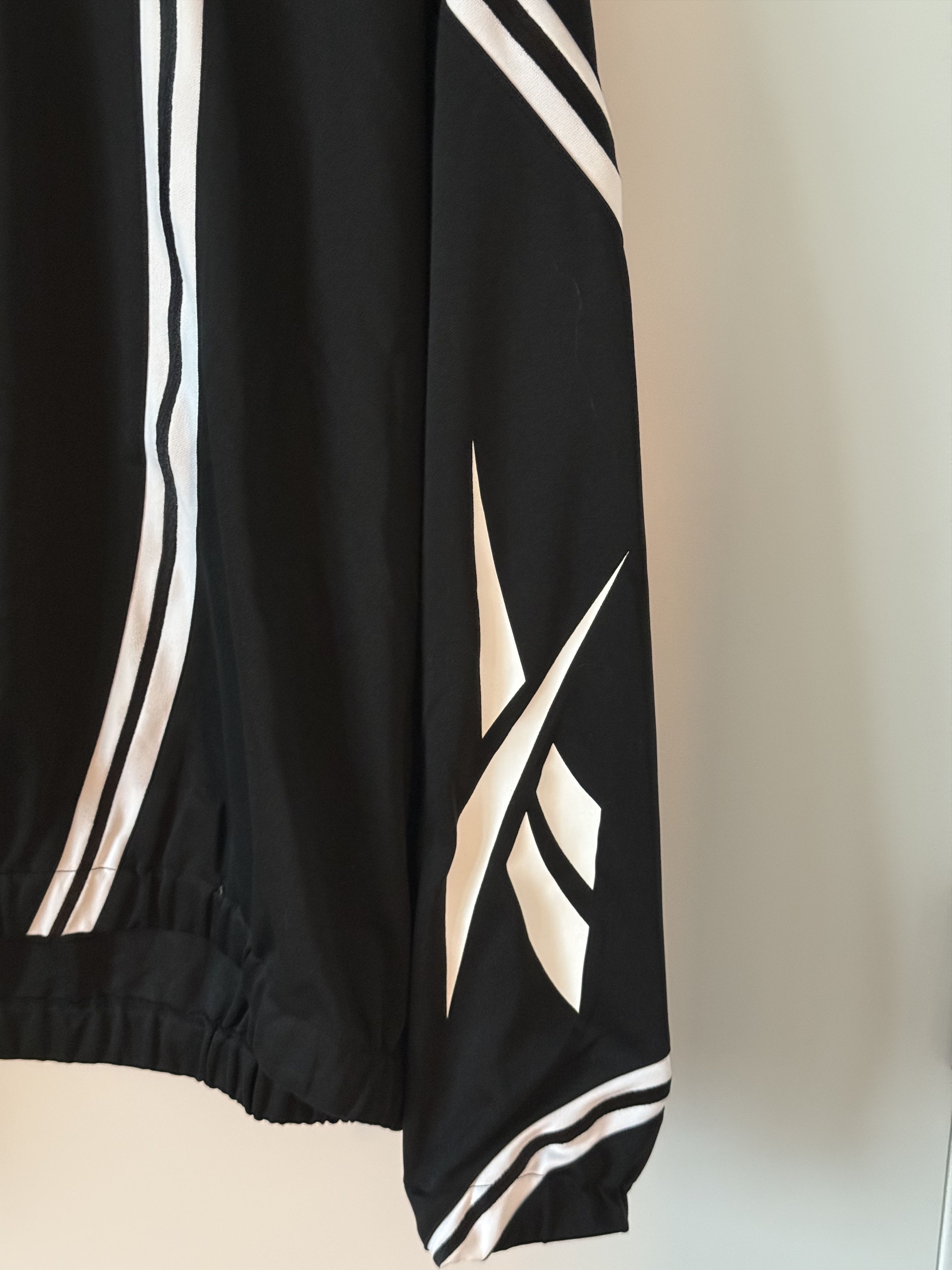 Pyer Moss × Reebok Black Loose Mock Neck Pullover Size US XL / EU 56 / 4 - 2 Thumbnail