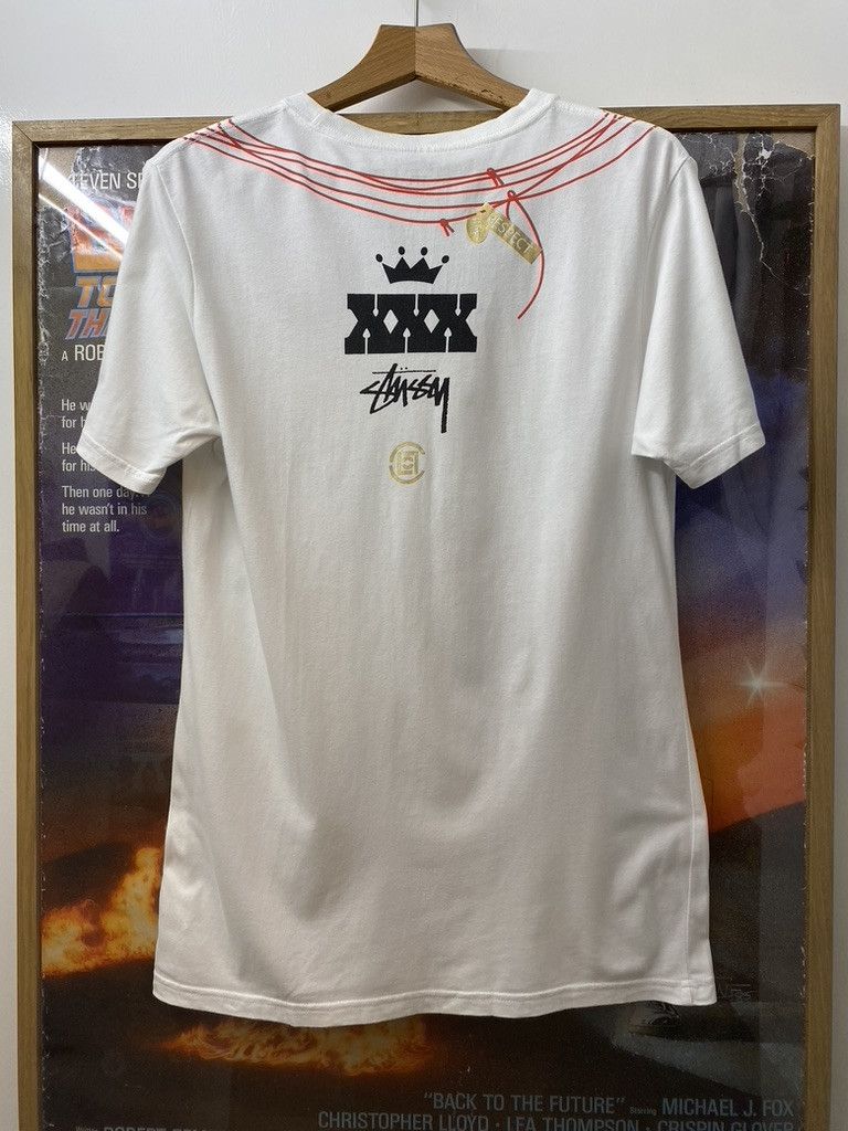 Stussy 2010 Stussy x Clot Pendant Printed XXX Anniversary Tee Size US M / EU 48-50 / 2 - 3 Thumbnail