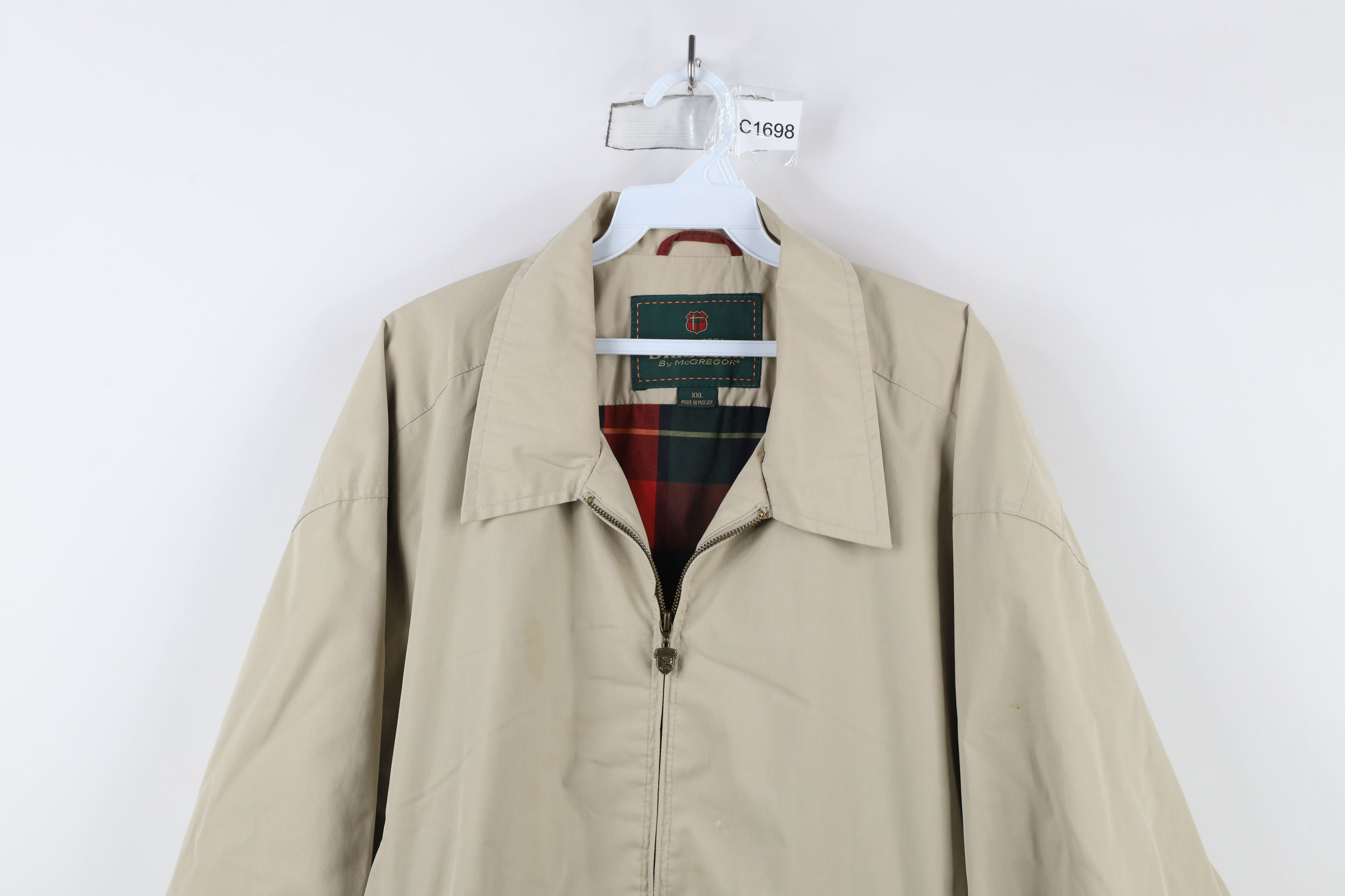 Vintage Vintage 90s McGregor Drizzler Lined Rain Bomber Jacket Size US XXL / EU 58 / 5 - 2 Thumbnail
