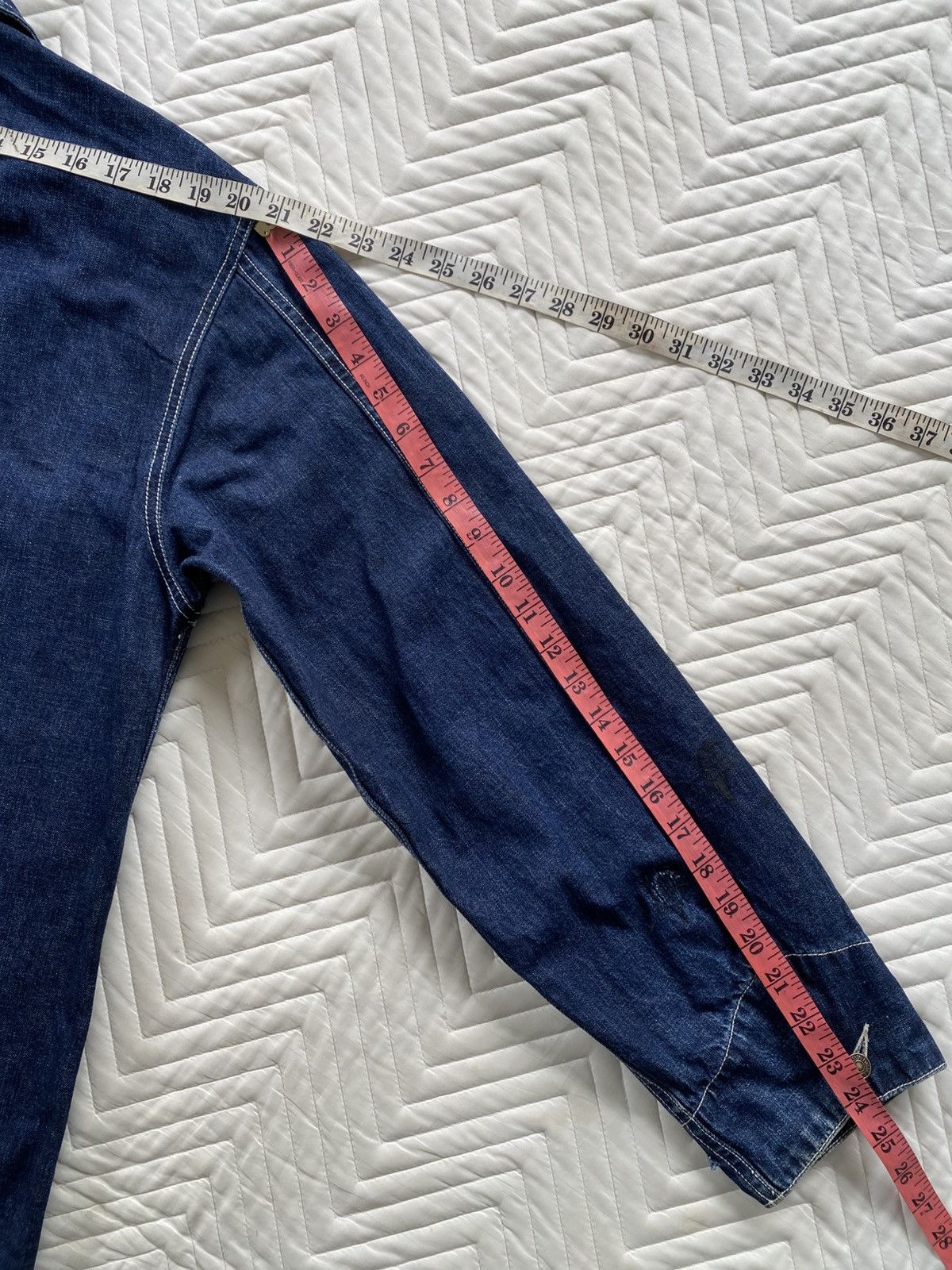 Ben Davis × Japanese Brand Ben Davis Chore Denim Jacket Size US L / EU 52-54 / 3 - 14 Thumbnail