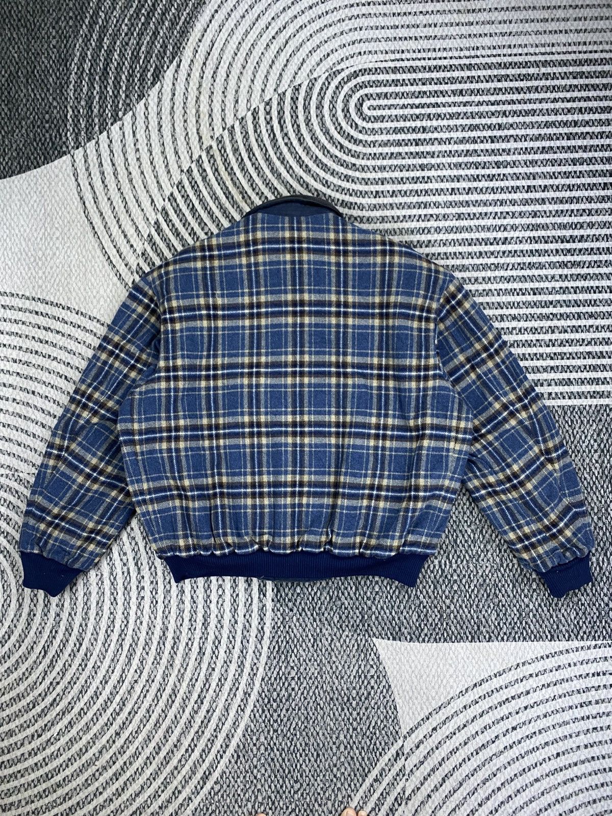 Faconnable 🔥RARE Faconnable Checked Reversible Bomber Jacket Size US XL / EU 56 / 4 - 2 Thumbnail
