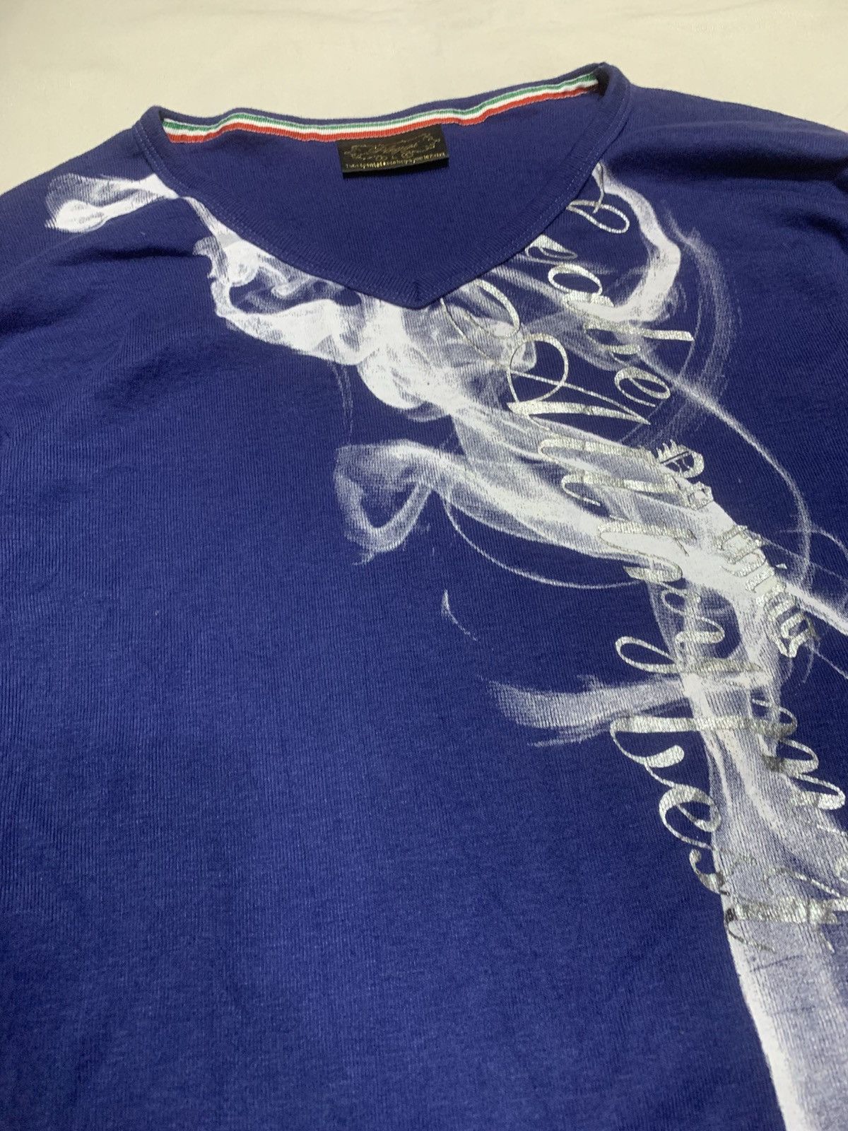 14th Addiction Japanese Pleggi Poem Smoke Style Longsleeve Tee Size US L / EU 52-54 / 3 - 5 Thumbnail