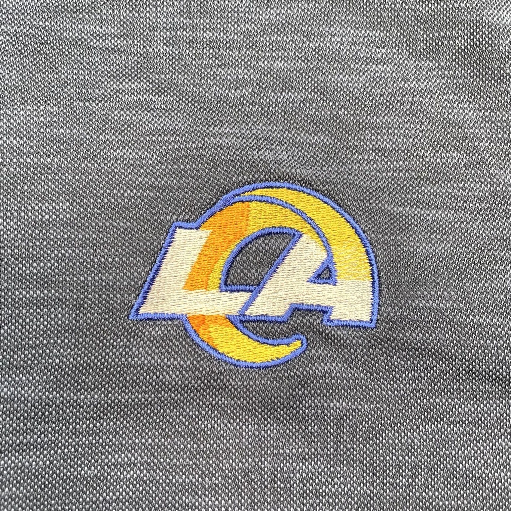 Tommy Bahama Tommy Bahama Polo Shirt Mens Small Gray LA Rams Embroidered Logo NFL Football Shirt S/L Sleeve Logo Mens Size US S / EU 44-46 / 1 - 2 Thumbnail