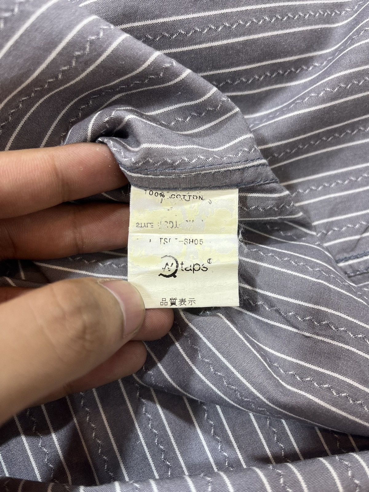 Wtaps Wtaps Revolt S/S Stripe Workshirt Size US L / EU 52-54 / 3 - 11 Thumbnail