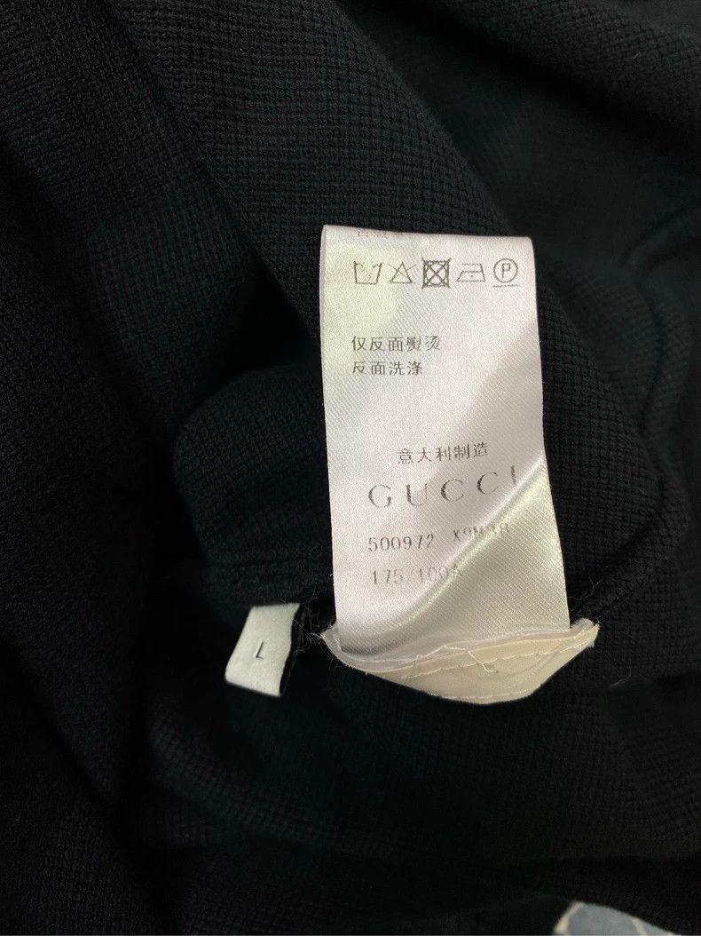 Gucci Gucci Stringed letter polo short-sleeved shirt 2502-Nextarr Size US L / EU 52-54 / 3 - 4 Thumbnail