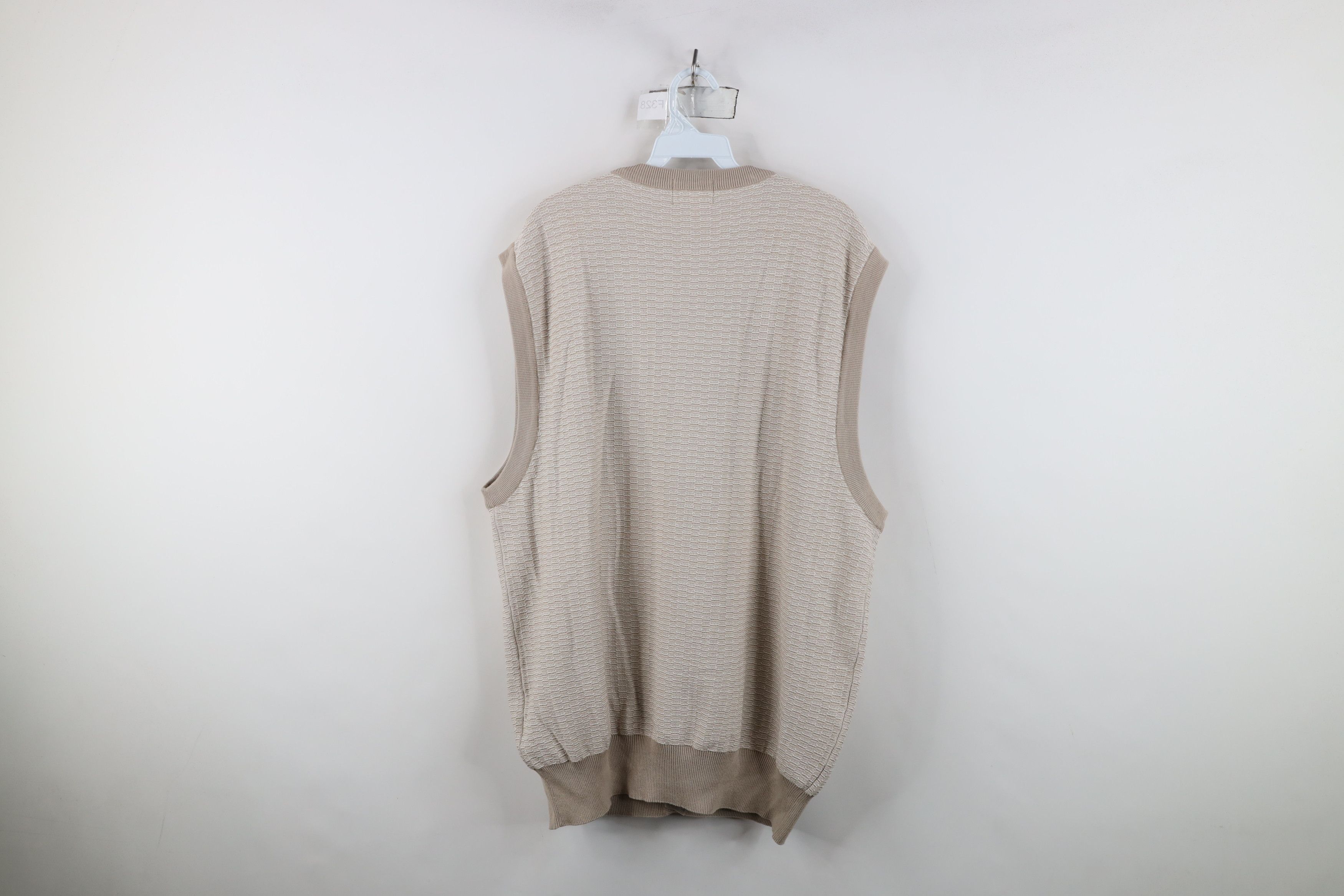 Vintage Vintage 90s Streetwear Golfing Golf Cardigan Sweater Vest Size US XL / EU 56 / 4 - 7 Thumbnail
