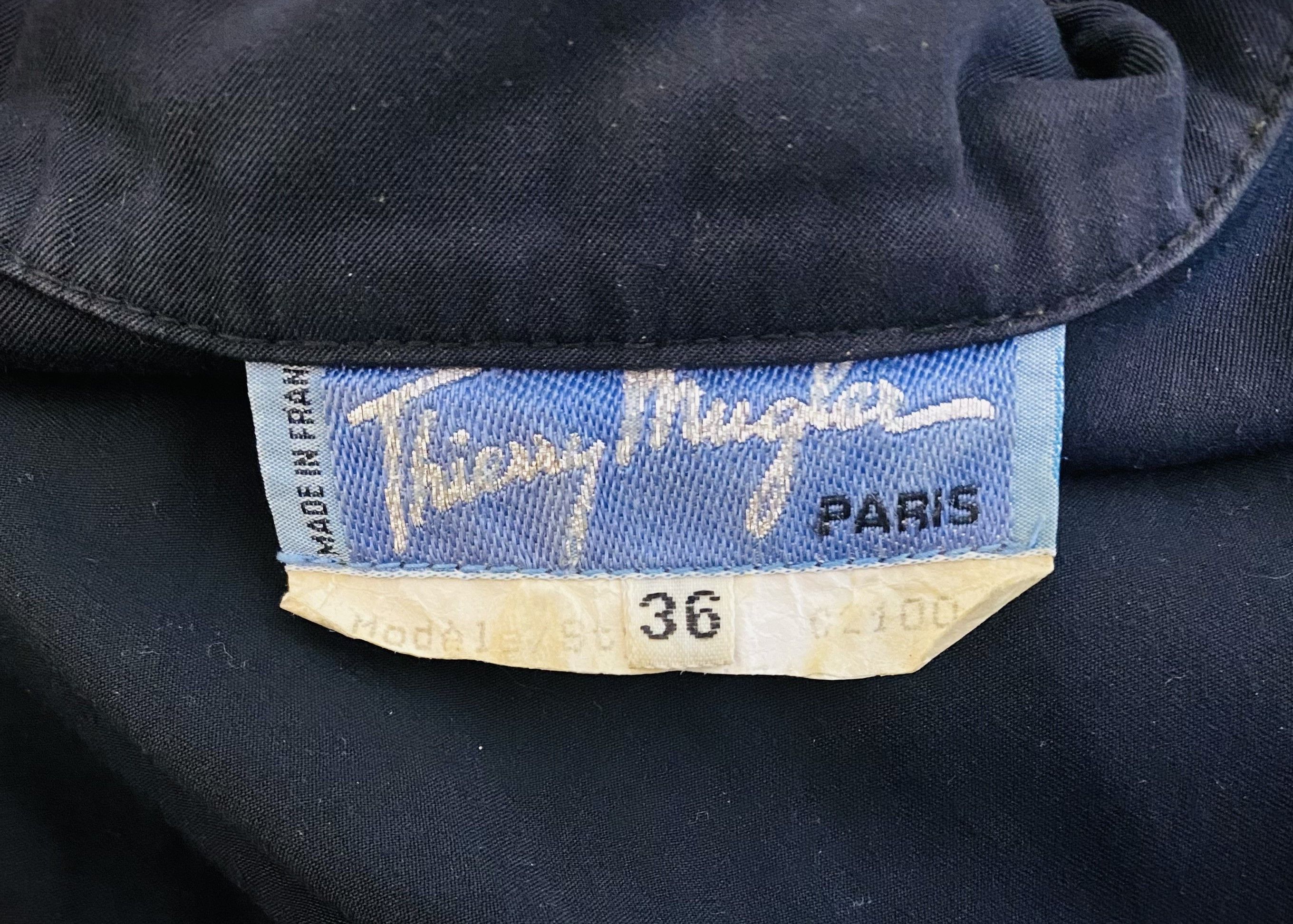 Thierry Mugler Thierry Mugler Vampire Bondage Strap Cut Out Dress Size XS / US 0-2 / IT 36-38 - 14 Thumbnail