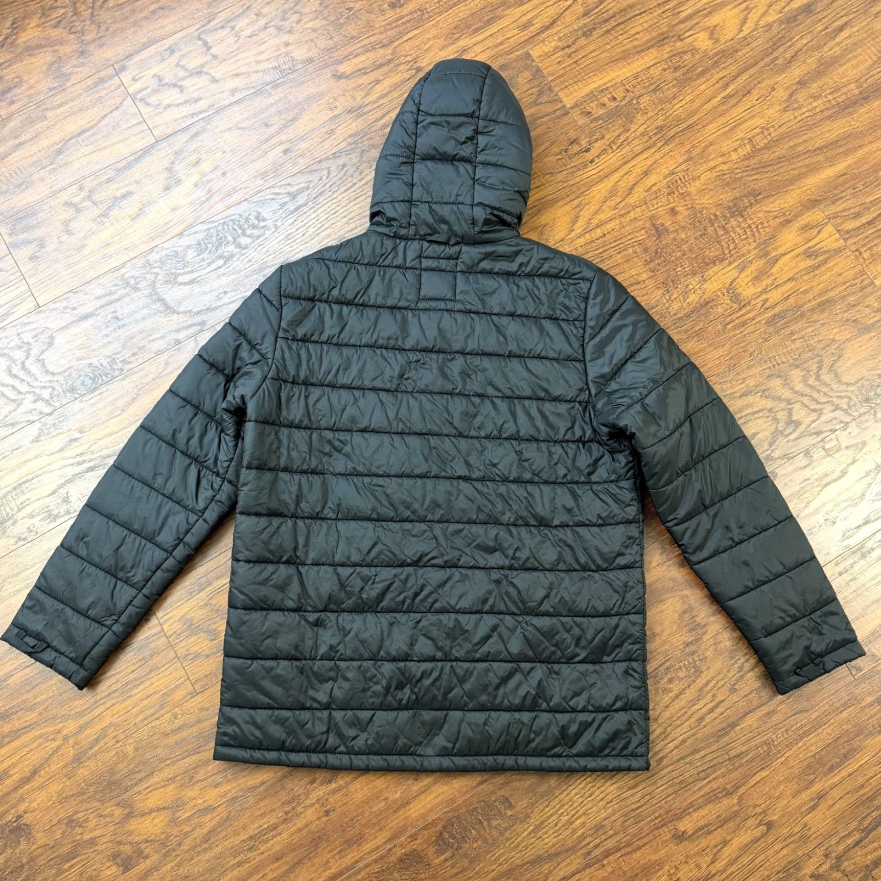 Stutterheim Stutterheim Jacket Mens XL Black Rain Coat Hooded Full Zip Insulated Quilted Size US XL / EU 56 / 4 - 6 Thumbnail