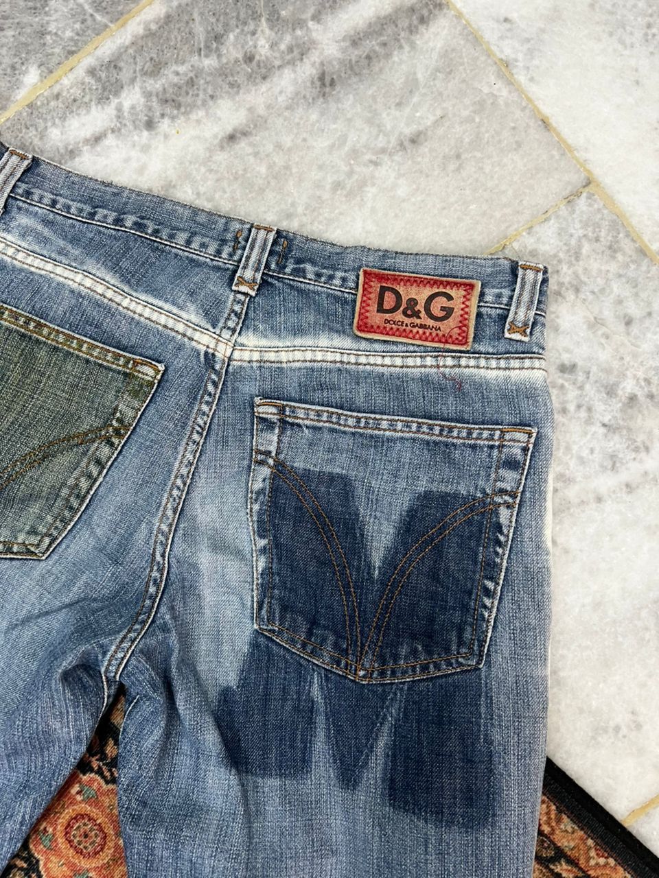 Dolce & Gabbana D&G Dolce & Gabana Denim Jeans Size US 31 - 8 Thumbnail