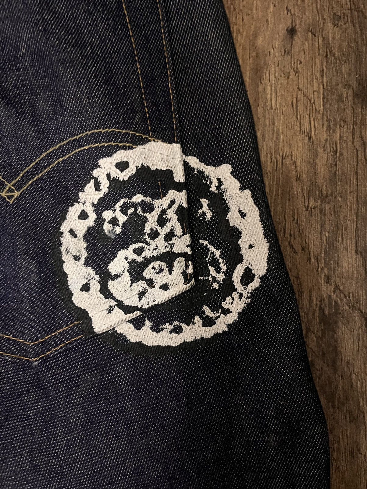 DENIM TEARS × Levi's × Stussy Denim tears x stussy 501 jeans Size US 38 / EU 54 - 5 Thumbnail