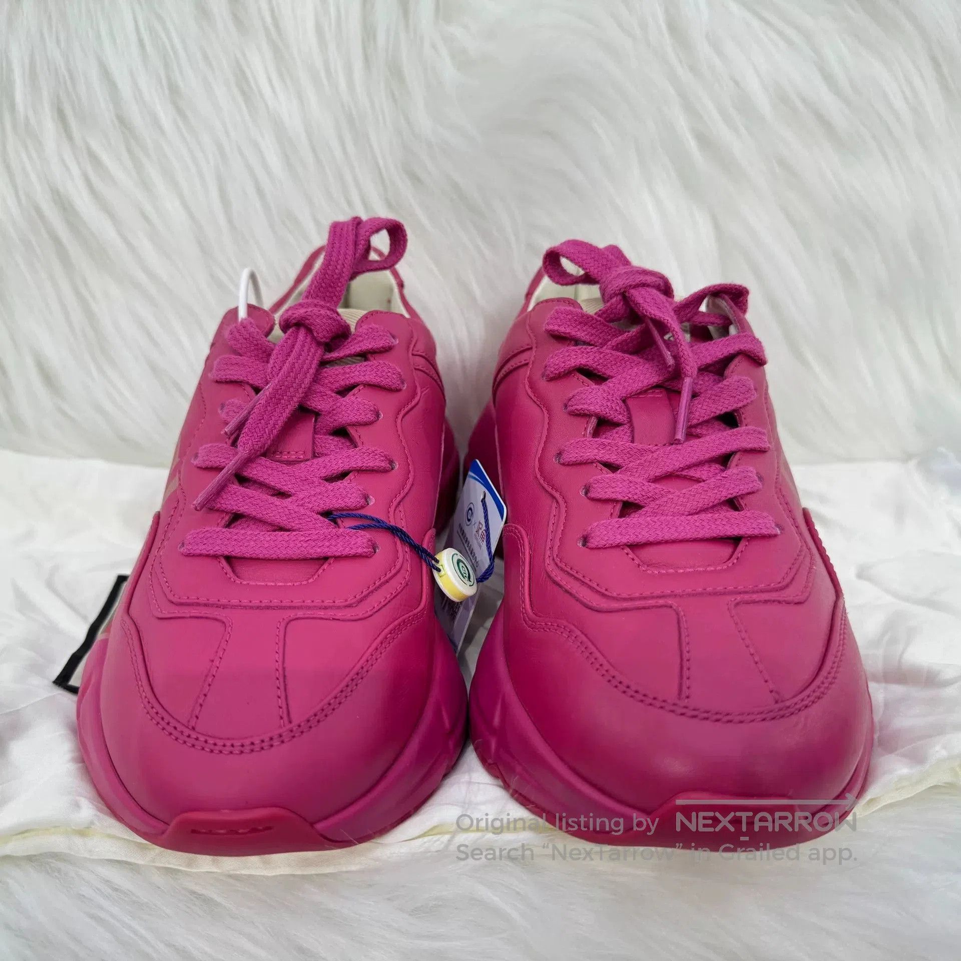 Gucci Gucci Pink Belt Dad Shoes. Size US 5 / IT 35 - 2 Thumbnail