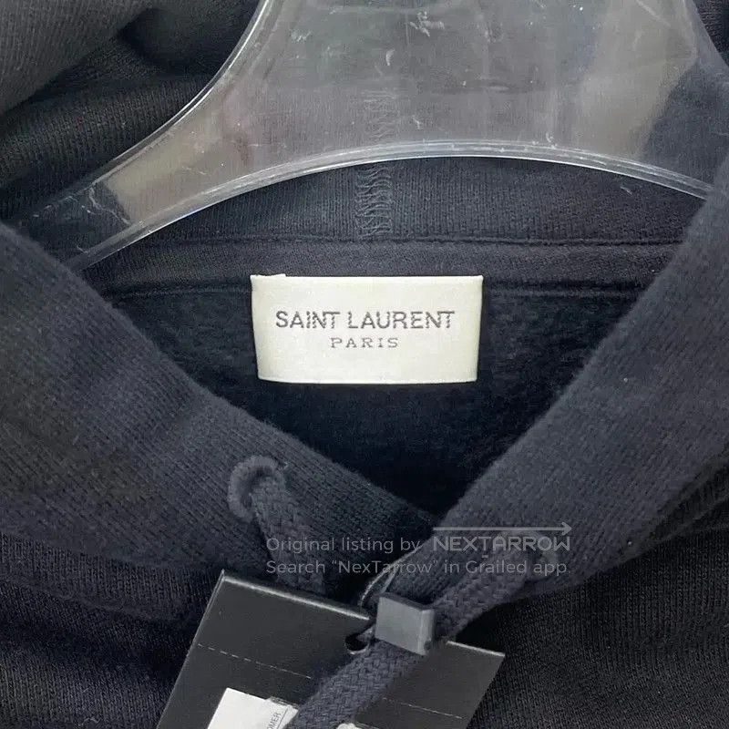 Yves Saint Laurent Saint Laurent Black Women's Hoodie XS . Size XS / US 0-2 / IT 36-38 - 4 Thumbnail