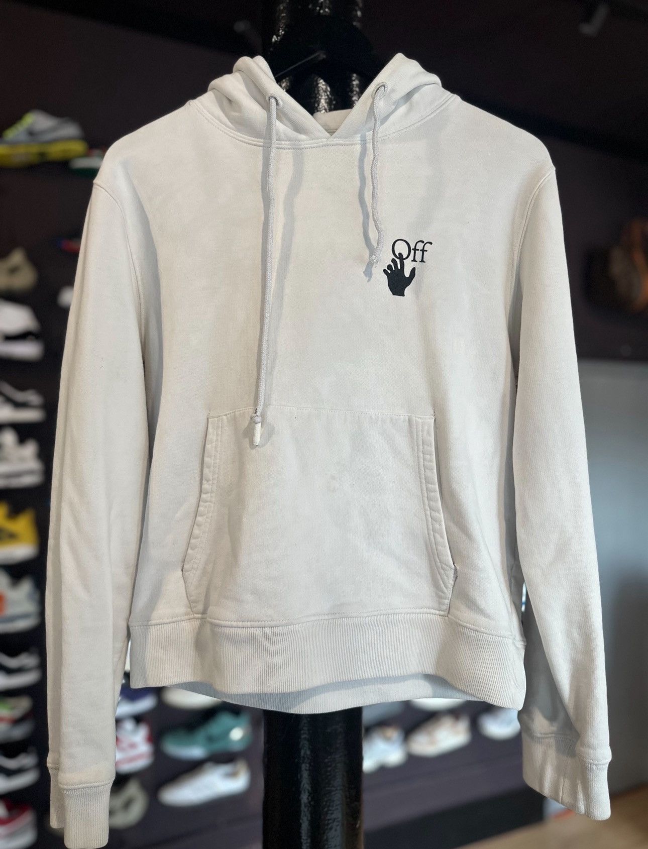 Off-White Off White Caravaggio Hoodie Size US S / EU 44-46 / 1 - 1 Thumbnail