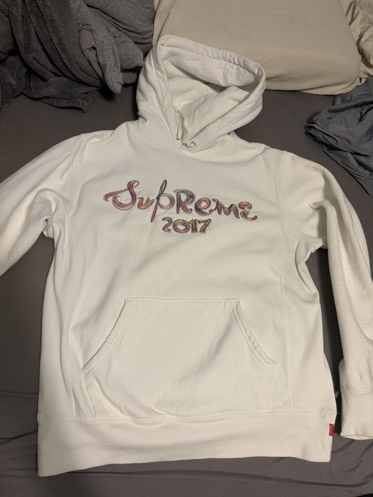 Supreme Supreme Brush Logo Hoodie medium sweatshirt Size US M / EU 48-50 / 2 - 1 Thumbnail