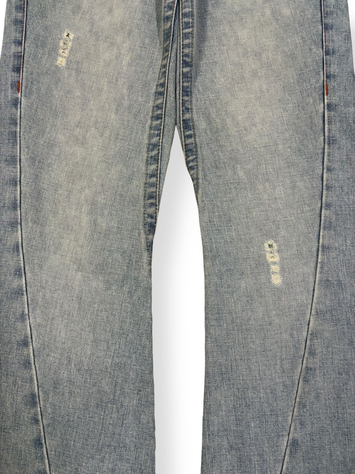 True Religion Y2K Japanese Brand Flare Distressed Jeans like True Religion Size 30" / US 8 / IT 44 - 4 Thumbnail
