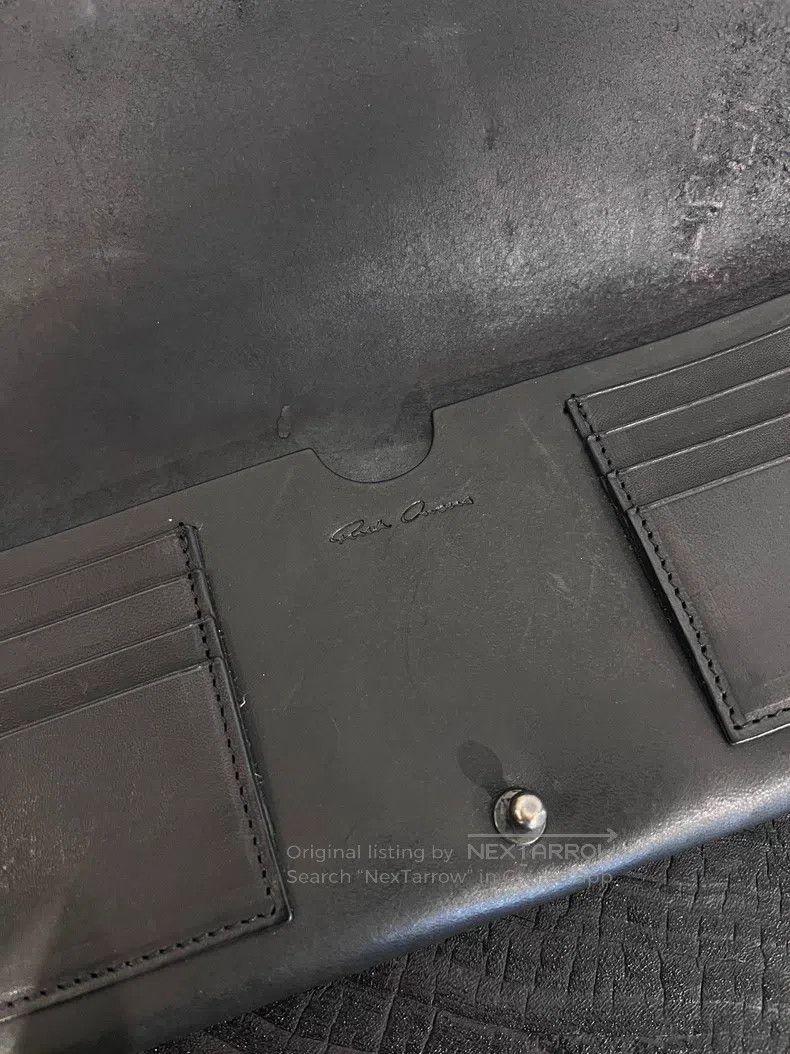 Rick Owens Rick Owens Long Leather Handbag Change Purse Size ONE SIZE - 4 Thumbnail