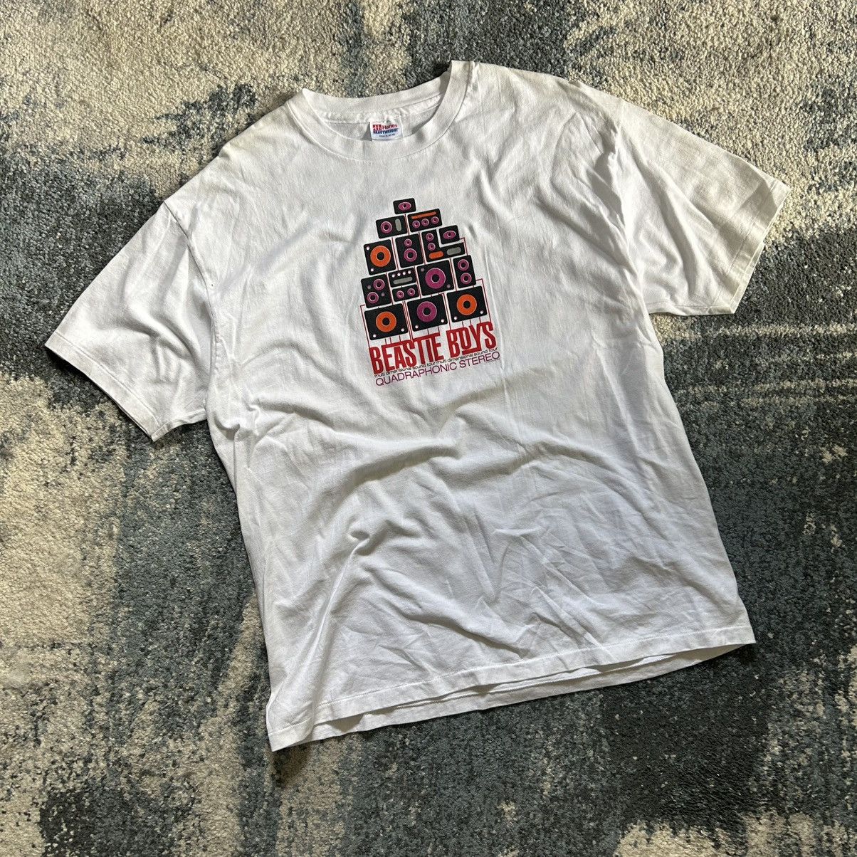 Band Tees 1995 BEASTiE BOYS QUADRAPHONiC STEREO TOUR SiNGLE STiTCH TEE Size US XL / EU 56 / 4 - 3 Thumbnail