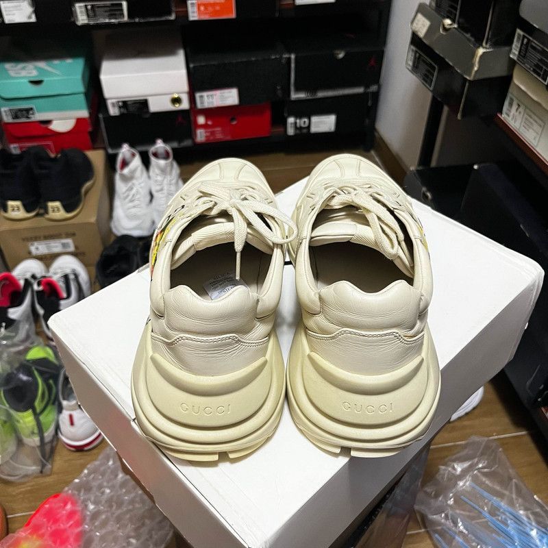 Gucci Gucci Rhyton Logo Low-Top Dad Sneakers - Size US 9.5 / EU 42-43 - 3 Thumbnail