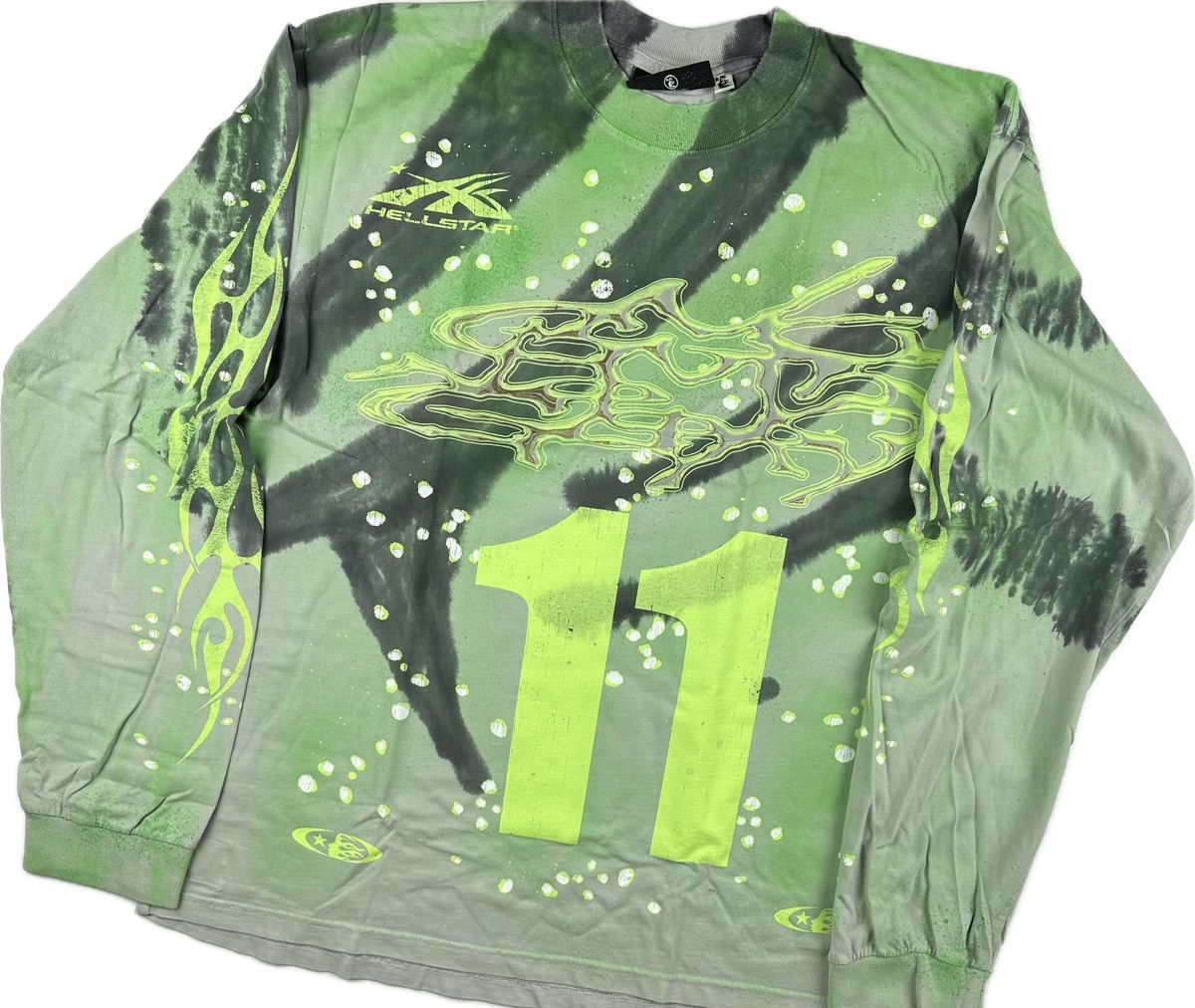 HELLSTAR Hellstar Moto Cross Long Sleeve T-shirt Size US XL / EU 56 / 4 - 1 Thumbnail
