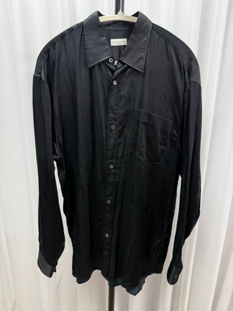 Dries Van Noten Dries van noten Silky Double Pocket Blouse shirt 2502-Nexta Size US S / EU 44-46 / 1 - 1 Thumbnail