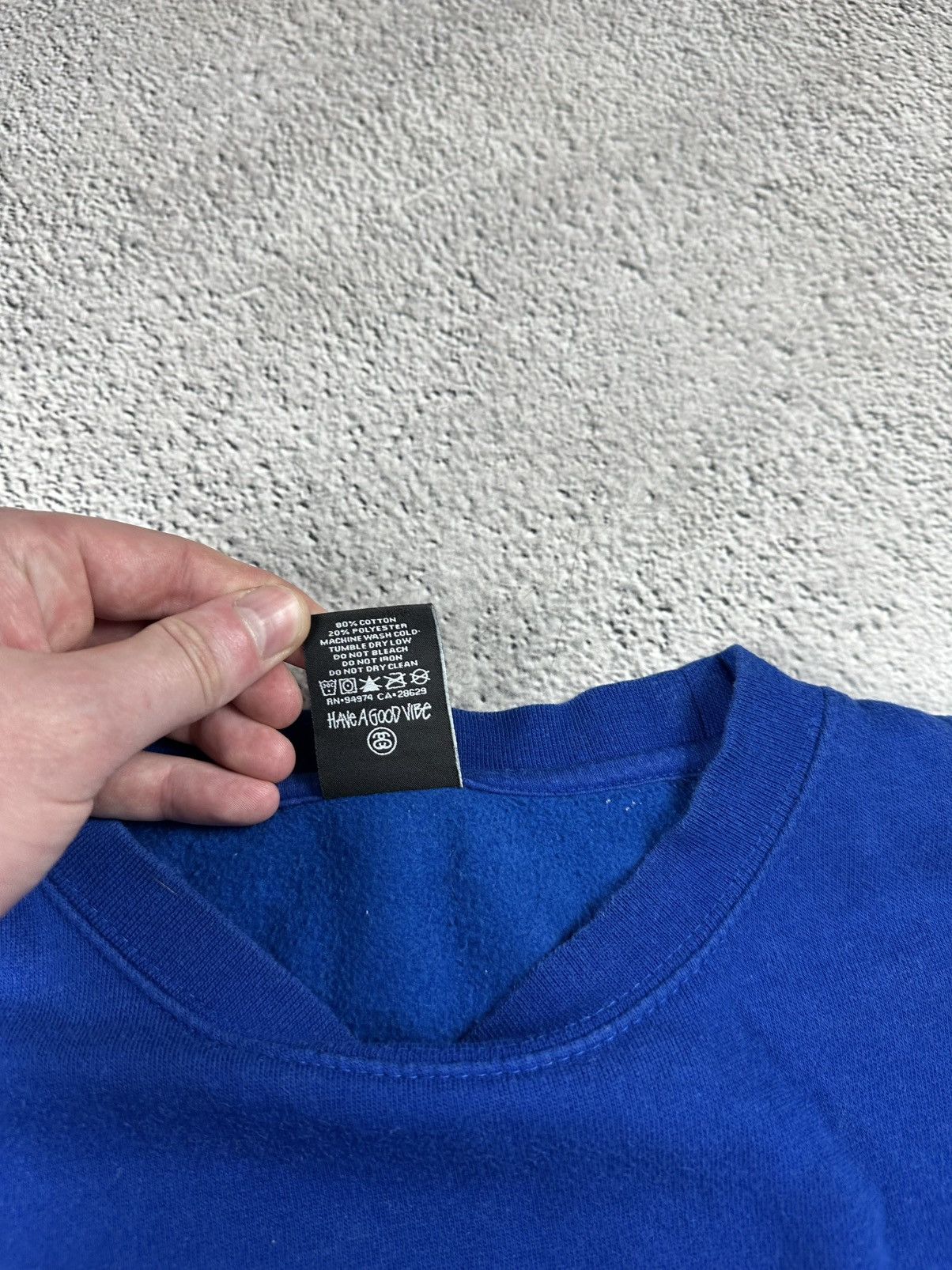 Stussy Vintage Stussy Sweatshirt Y2K Logo Faded SK8 Hype Crazy Size US M / EU 48-50 / 2 - 9 Thumbnail
