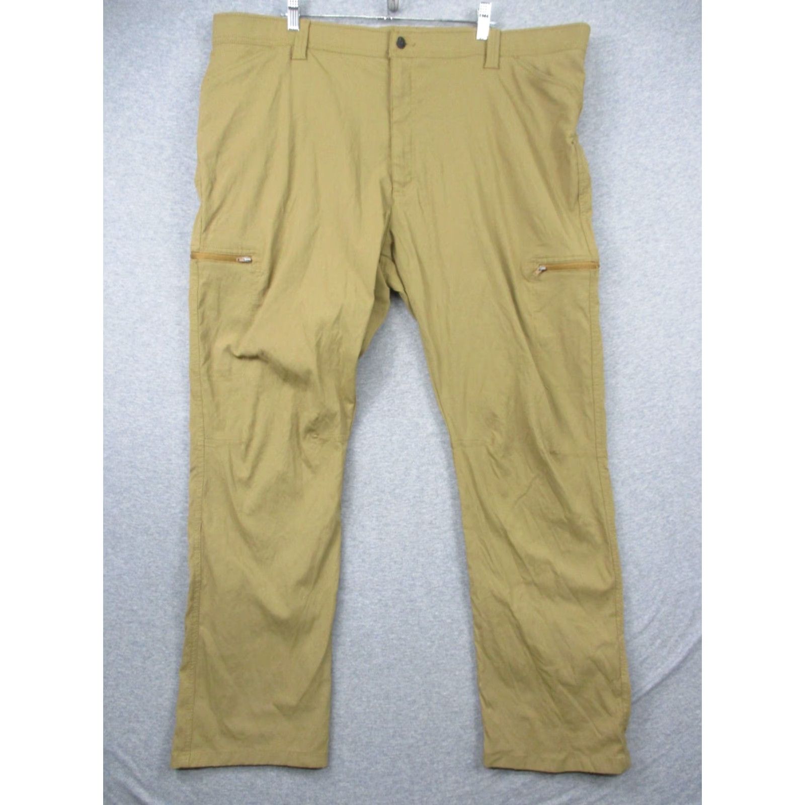 Wrangler Wrangler Performance Pants 44x30 Mens Beige Stretch Cargo Pants 44 Beige Wrangler Outdoor Series Size US 44 / EU 60 - 2 Thumbnail