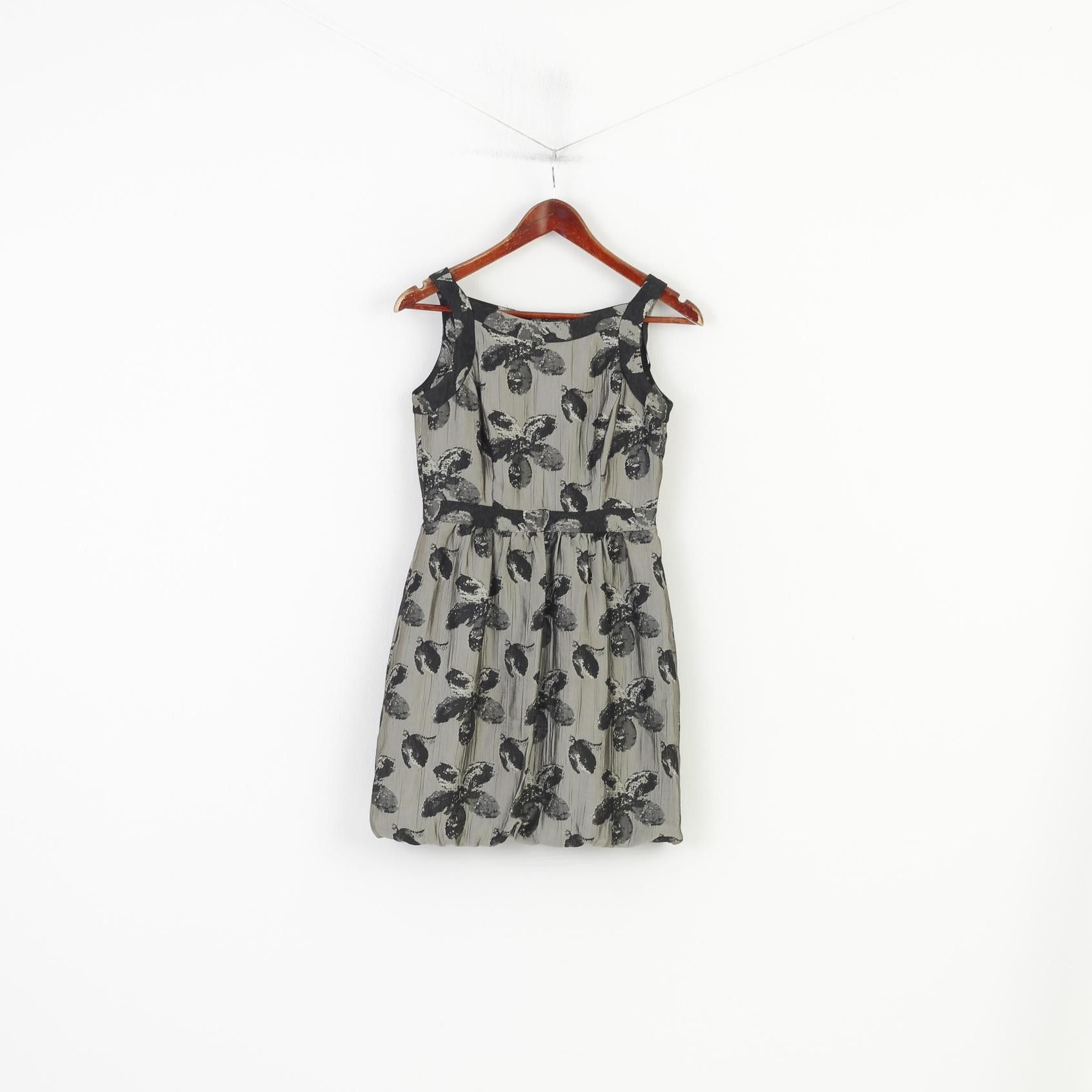 Vintage Donna Ricco New York Women 2P XS Dress Grey Size XS / US 0-2 / IT 36-38 - 1 Thumbnail