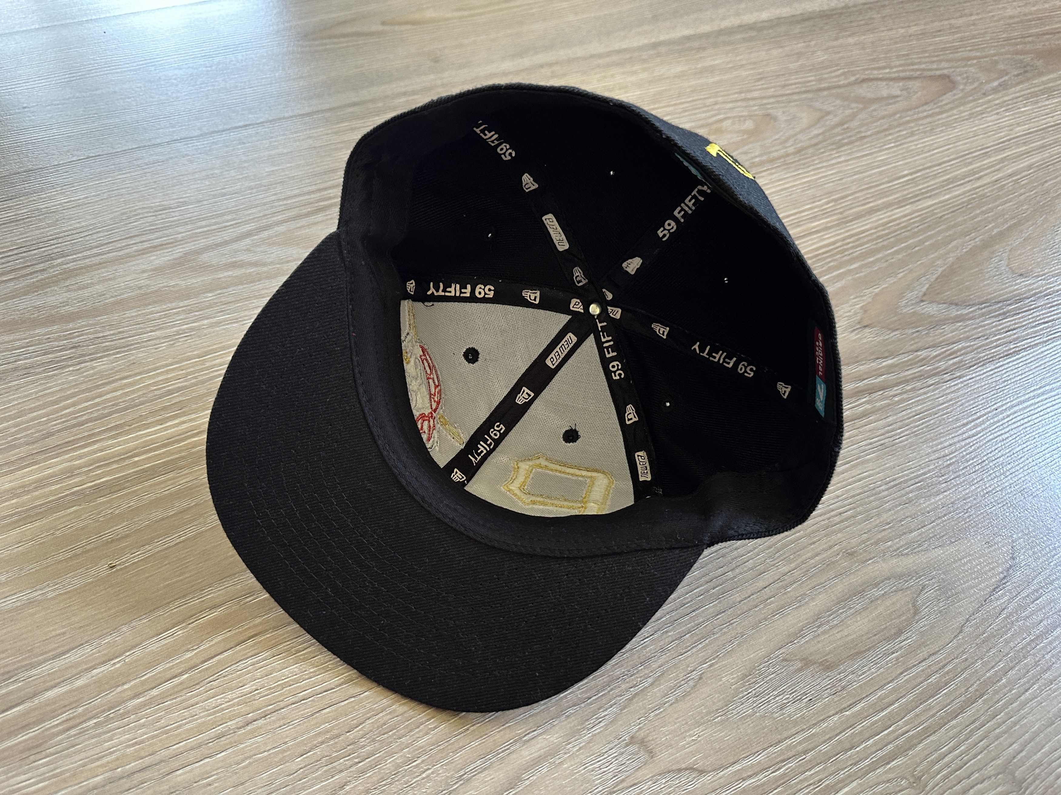 New Era × Vintage Rare New Era Pittsburgh Pirates Embroidered Logo Snapback Size ONE SIZE - 8 Thumbnail