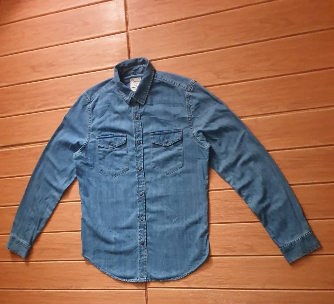 Gap Gap stonewash western shirt Size US M / EU 48-50 / 2 - 6 Thumbnail