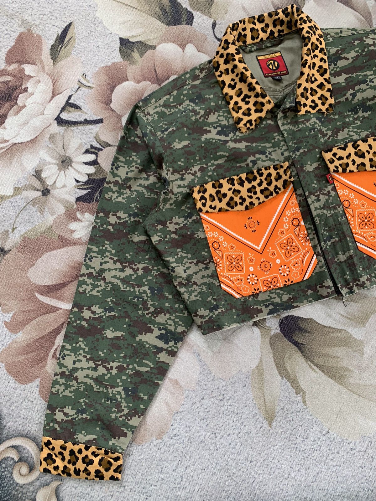 Mastercraft Union Custom Camo Paisley Crop Jacket Union Made Size US M / EU 48-50 / 2 - 3 Thumbnail