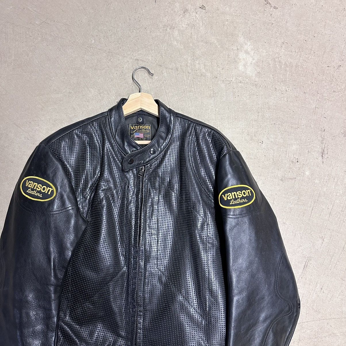 Archival Clothing × Leather Jacket × Vanson Leathers Vanson
