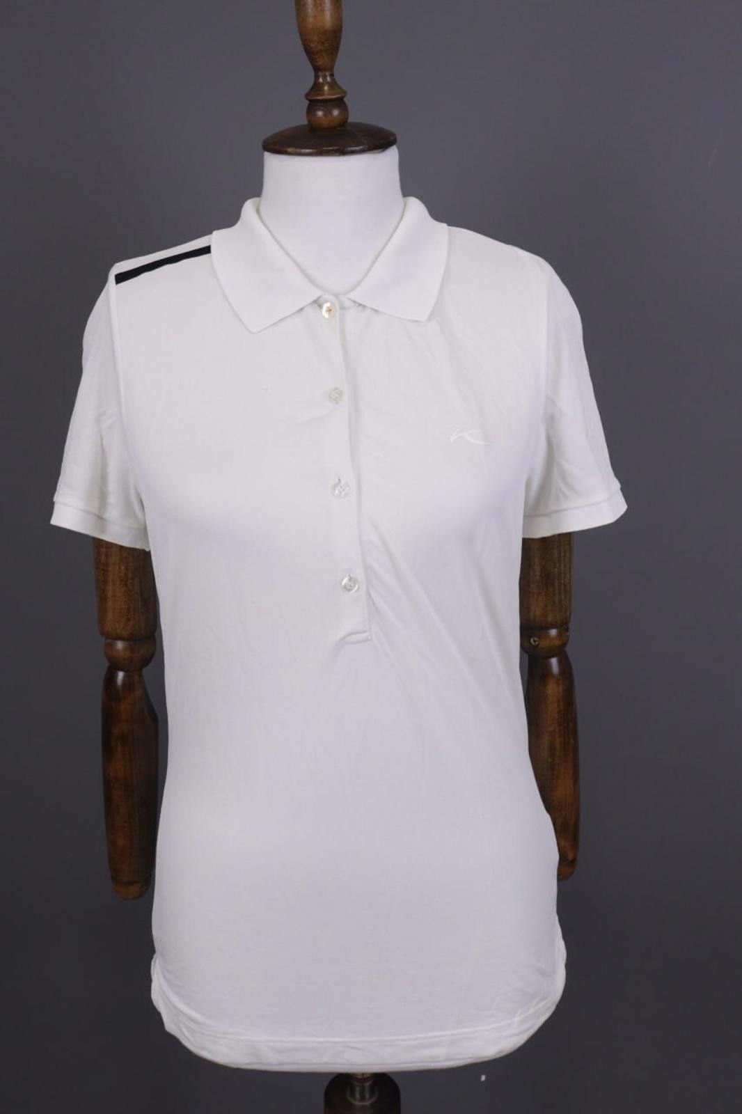 KJUS KJUS Systems White Short Sleeve Polo Shirt Size M / 38 Size M / US 6-8 / IT 42-44 - 1 Thumbnail