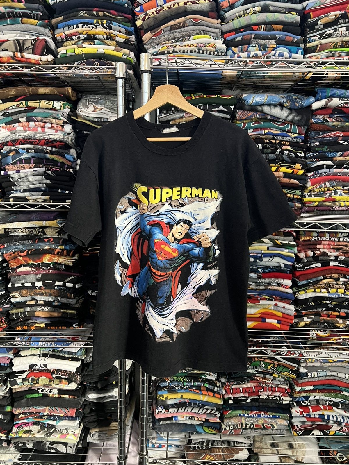 DC Comics 90s Superman Mexican Bootleg Superhero Tee Size US L / EU 52-54 / 3 - 1 Thumbnail