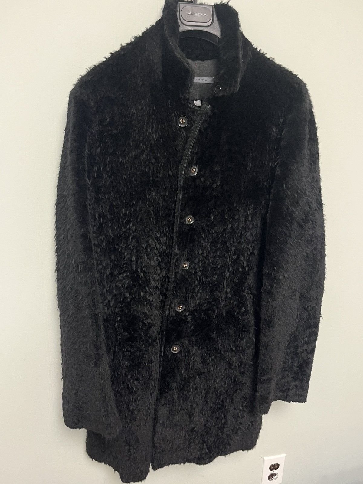 John Varvatos Shaggy Shearling Coat. 48 Size US M / EU 48-50 / 2 - 12 Thumbnail