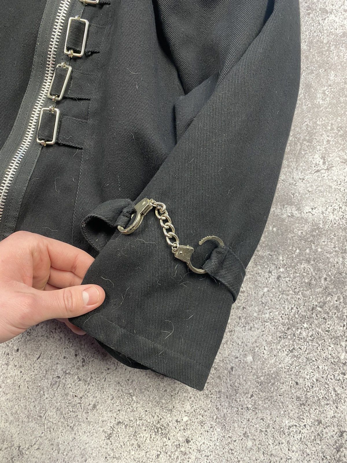 Tripp NYC Vintage Tripp NYC Bondage Punk Jacket Y2K Japan Rick Owens Size S / US 4 / IT 40 - 11 Thumbnail