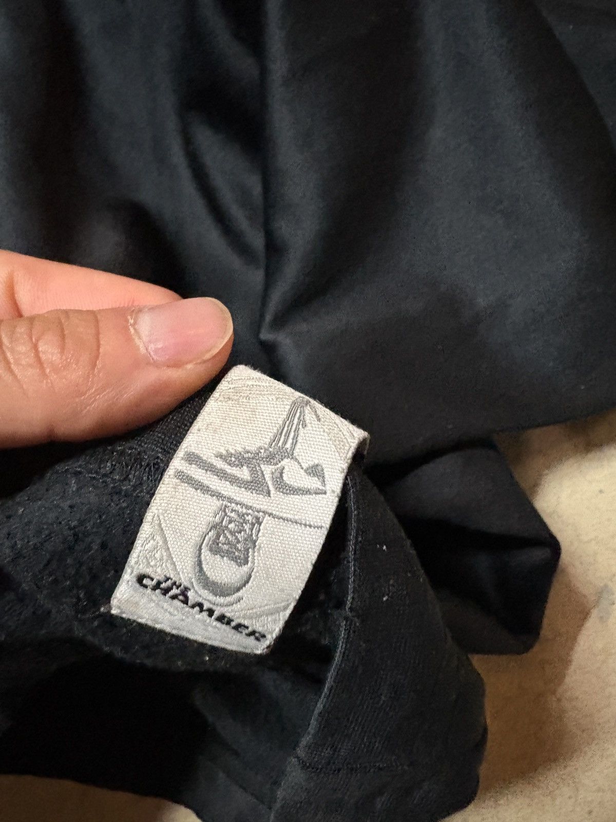 Nike VTG 00’s Nike Y2K Baggy Sweatpants The Chamber Black Size XL Size US 36 / EU 52 - 6 Thumbnail
