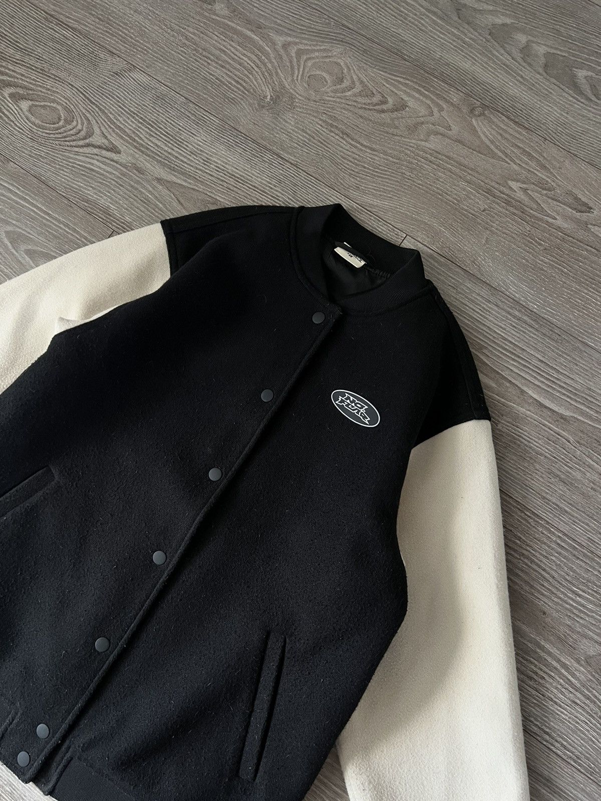 Designer × H&M × No Fear ‼️Teddy Fleece No Fear x H&M Big Logo Avant garde Bomber ‼️ Size US M / EU 48-50 / 2 - 13 Thumbnail