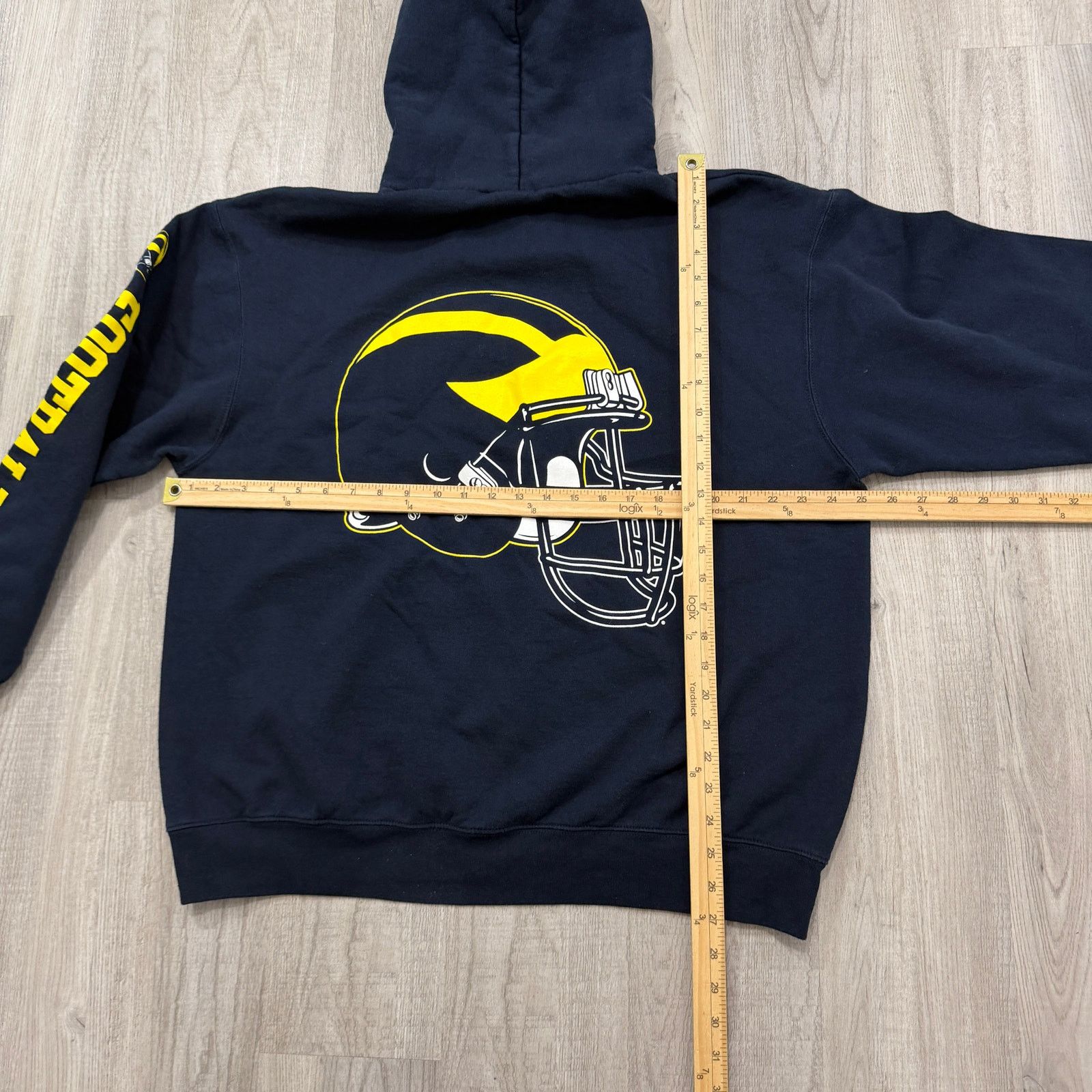 Champion Champion Michigan Wolverines Hoodie Men's Extra Large Blue Size US XL / EU 56 / 4 - 7 Thumbnail