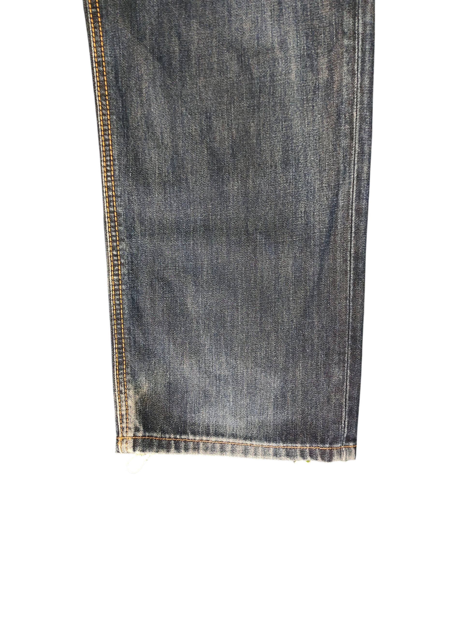 Comme des Garcons × Undercover Vintage 90s Edwin 503 Clawmark Distress Faded Denim Jeans Size US 35 - 6 Thumbnail