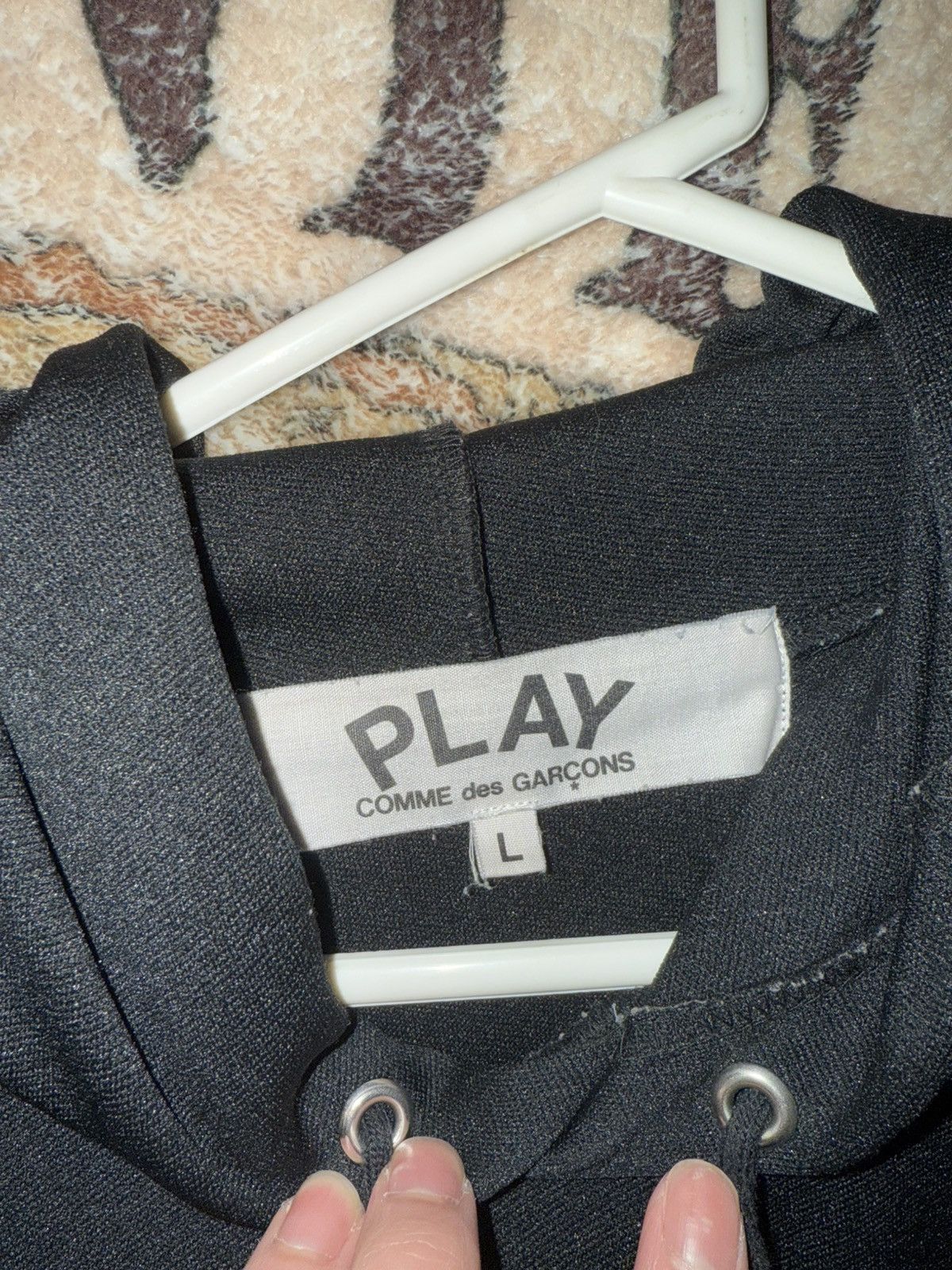 Comme des Garcons Comme des garçons play hoodie Size US L / EU 52-54 / 3 - 2 Thumbnail