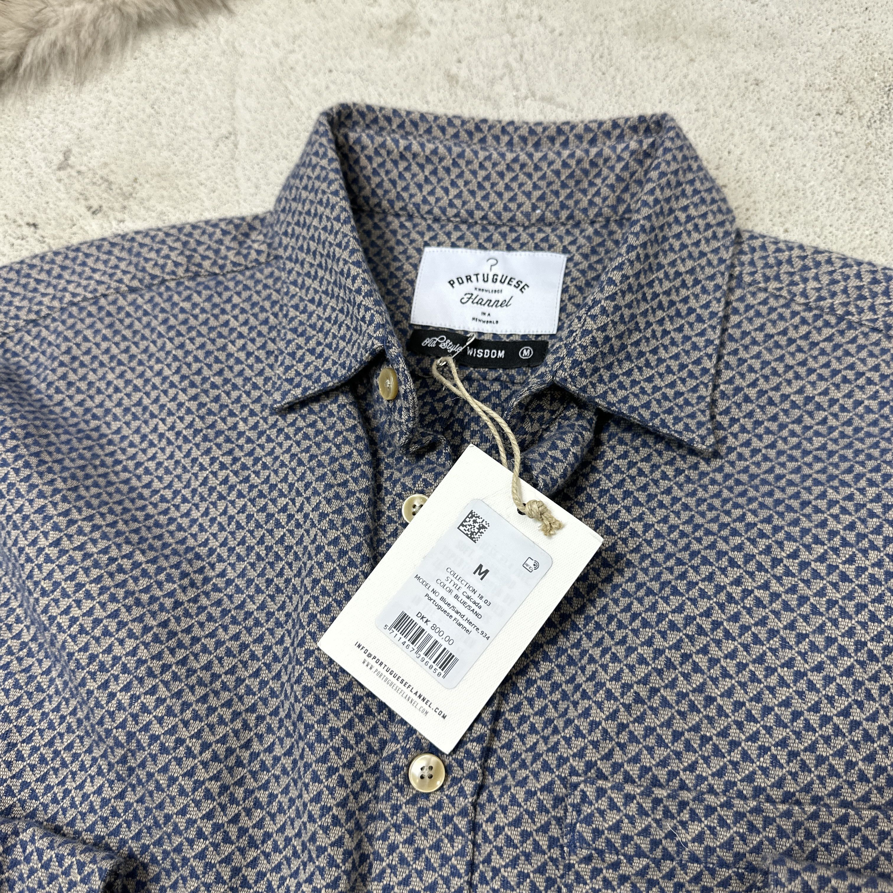 Portuguese Flannel Vintage Houndstooth Button Up Portuguese Flannel Shirt Y2K Size US M / EU 48-50 / 2 - 6 Thumbnail